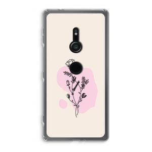 Roses are red: Sony Xperia XZ2 Transparant Hoesje