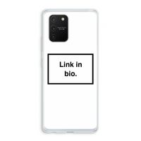 Link in bio: Samsung Galaxy S10 Lite Transparant Hoesje