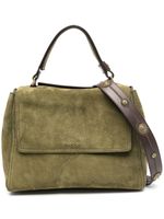 Orciani sac cabas en daim à détail de logo - Vert Orciani sac cabas en daim à détail de logo - Vert