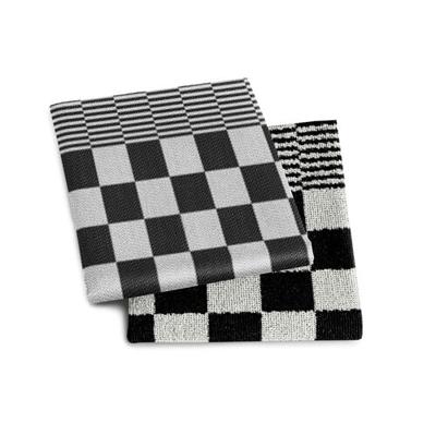 DDDDD DDDDD Theedoek Barbeque 60x65 Zwart