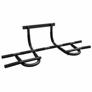 Gorilla Sports Optrekstang - Pull Up Bar - Schroefvrij - 10 Grijpposities