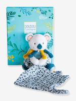 Yoca de koala - pop met knuffel 15cm - DOUDOU ET COMPAGNIE blauw