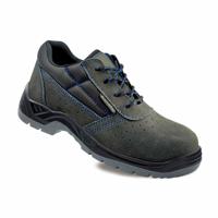 Veiligheidsschoenen Blackleather Geperforeerd S1P Metaalvrij Suède - Maat: 41