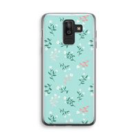 Small white flowers: Samsung Galaxy J8 (2018) Transparant Hoesje Small white flowers: Samsung Galaxy J8 (2018) Transparant Hoesje