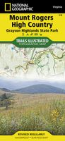Wandelkaart - Topografische kaart 318 Mount Rogers High Country - Grayson Highlands State Park | National Geographic - thumbnail