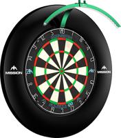 Mission Torus 100 Dartboard Led Lightning - Green