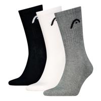 HEAD Sportsokken Training 3-pack Grijs / Wit / Zwart-35/38