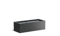 Aluminium vijverbak 200x80x60cm.