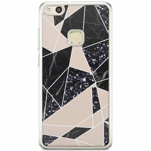 Huawei P10 Lite siliconen hoesje - Abstract painted