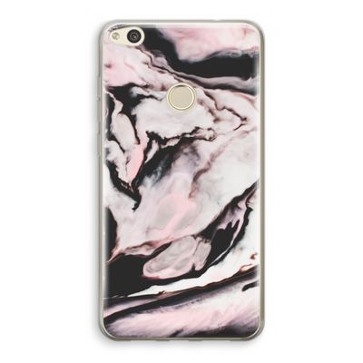 Roze stroom: Huawei Ascend P8 Lite (2017) Transparant Hoesje