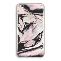 Roze stroom: Huawei Ascend P8 Lite (2017) Transparant Hoesje
