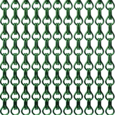Aluminium vliegengordijn Torresol - 90 x 210 cm - Groen