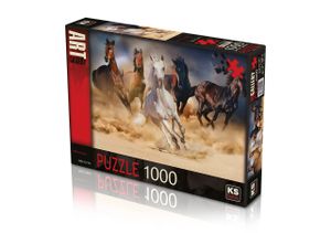 Wild Horses Puzzel 1000 Stukjes