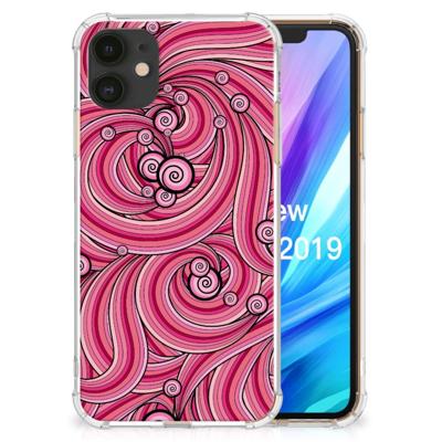 Apple iPhone 11 Back Cover Swirl Pink Apple iPhone 11 Back Cover Swirl Pink