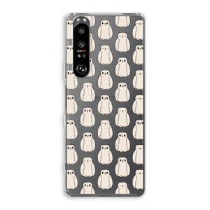 Uilen: Sony Xperia 1 III Transparant Hoesje