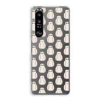 Uilen: Sony Xperia 1 III Transparant Hoesje