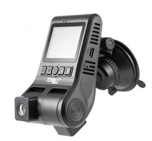 Technaxx TX-185 Dashcam Kijkhoek horizontaal (max.): 120 ° 5 V Display, Dualcamera, G-sensor, Cabinecamera, Accu, Videoloop