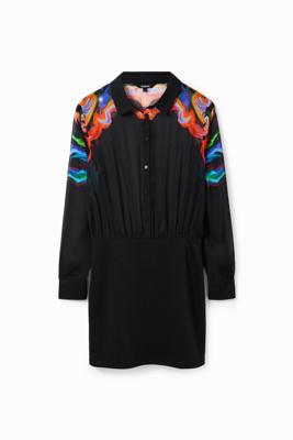 Korte gecombineerde jurk M. Christian Lacroix - BLACK - XL