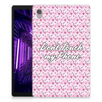 Lenovo Tab M10 HD (2de generatie) Print Case Flowers Pink DTMP