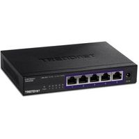 Trendnet TEG-S350 netwerk-switch Unmanaged Gigabit Ethernet (10/100/1000) Zwart - thumbnail