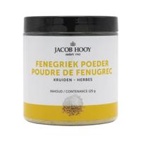 Jacob Hooy Fenegriekzaad gemalen pot 125 Gram