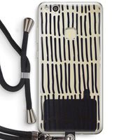 Moroccan stripes: Huawei Ascend P10 Lite Transparant Hoesje met koord