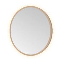 Hotbath &More Mirrors Round LED Badkamerspiegel - Rond - 40 cm - Geborsteld Koper Pvd