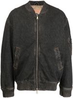 Diesel veste bomber en jean - Noir