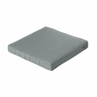 Madison loungekussen Basic 60 x 60 x 8 cm polykatoen grijs