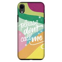 Don't call: iPhone XR Tough Case