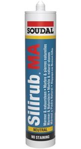 Soudal Silirub MA | Siliconenkit | Steengrijs | 300 ml - 117637