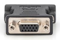 Digitus AK-320504-000-S DVI / VGA Adapter [1x DVI-stekker 24+5-polig - 1x VGA-bus] Zwart - thumbnail