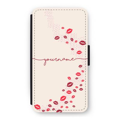 Kusjes: iPhone 11 Pro Flip Hoesje