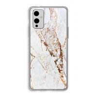 Goud marmer: OnePlus 9 Transparant Hoesje