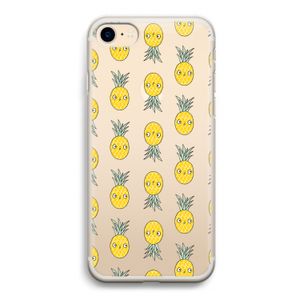 Ananas: iPhone 7 Transparant Hoesje