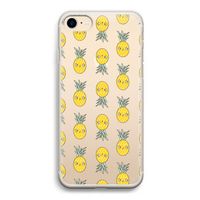 Ananas: iPhone 7 Transparant Hoesje
