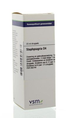 VSM Staphysagria D4 (20 ml)