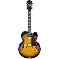 Ibanez Artcore Expressionist AF95FM Antique Yellow Sunburst semi-akoestische gitaar - thumbnail