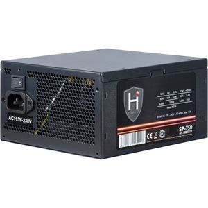 Inter-Tech HIPOWER SP-750 power supply unit 750 W 20+4 pin ATX ATX Zwart