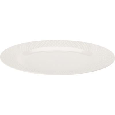 Bord melamine Ø28cm wit