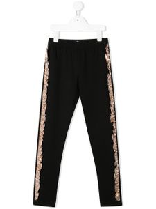 Andorine pantalon à détails volantés - Noir