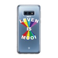 Het Leven Is Mooi: Samsung Galaxy S10e Transparant Hoesje