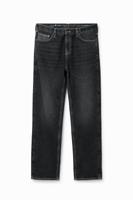 Straight jeans - BLACK - 32