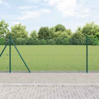 VidaXL Afrasteringspaal groen 25 x 0,8 m (12 x 12 mm gaas)