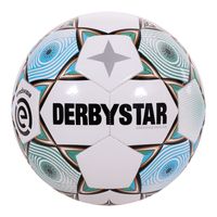 Derbystar Eredivisie Voetbal Maat 5 2023-2024 Wit Groen Blauw - thumbnail
