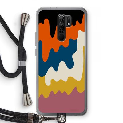 Baar A: Xiaomi Redmi 9 Transparant Hoesje met koord