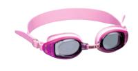 Roze jeugd zwembril met siliconen bandje - Zwembrillen