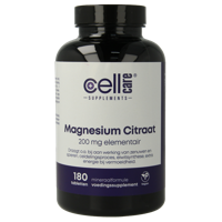 CellCare Magnesium 200mg elementair 180 Tabletten