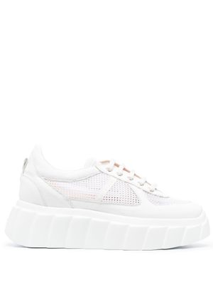 AGL baskets en mesh Blondie à empiècements - Blanc