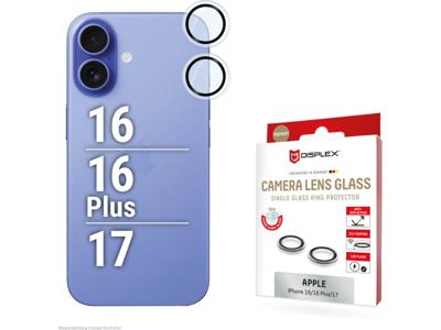 Displex DISPLEX CamGlass Single Lens iPhone 16/16 Plus/17